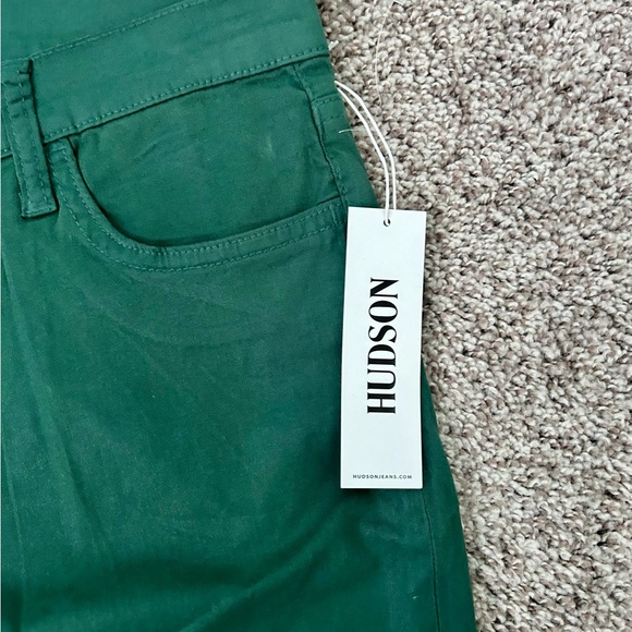 *HUDSON JEANS Natalie Ankle Super Skinny Jeans Sparkling Pine O-23 - Picture 8 of 13